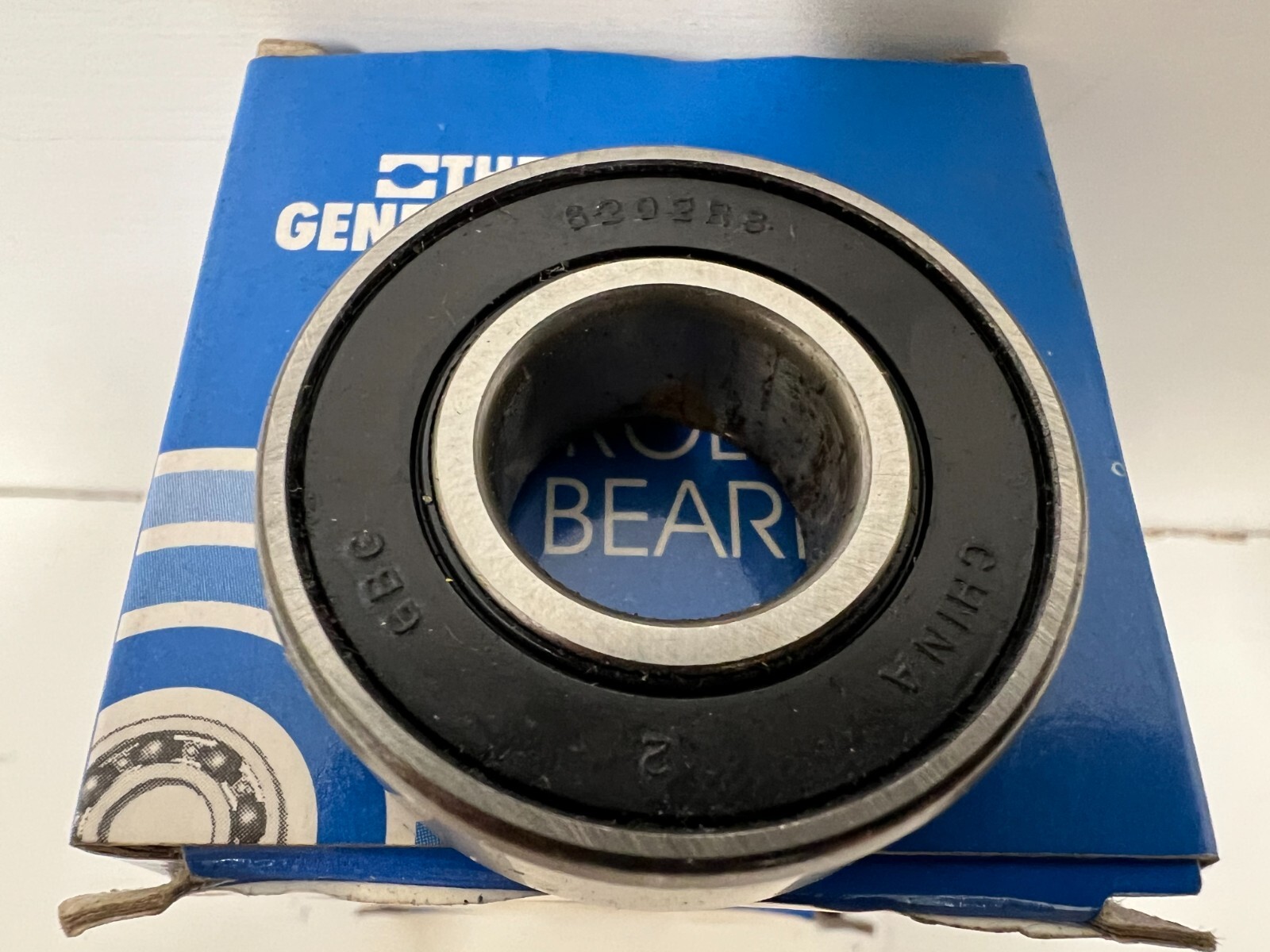 LOT OF (5) NEW OLD STOCK! GENERAL BEARING SEALED BALL BEARINGS 6202-88-30E