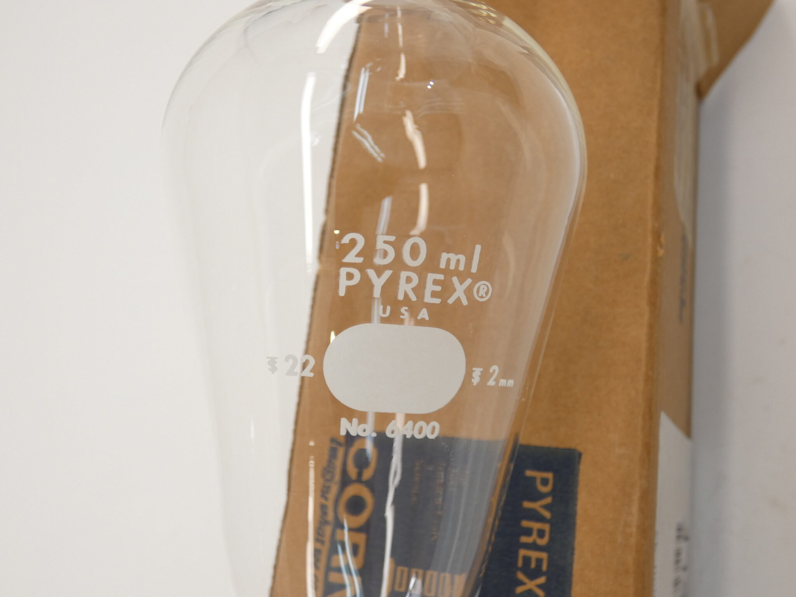 Corning Pyrex 6400 250 Funnel 250 mL – NEW Surplus!