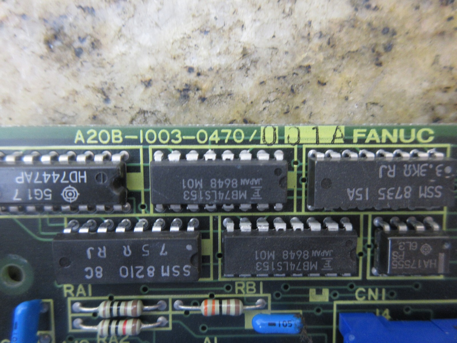 FANUC CIRCUIT BOARD A20B-1003-0470/0 01A WARRANTY