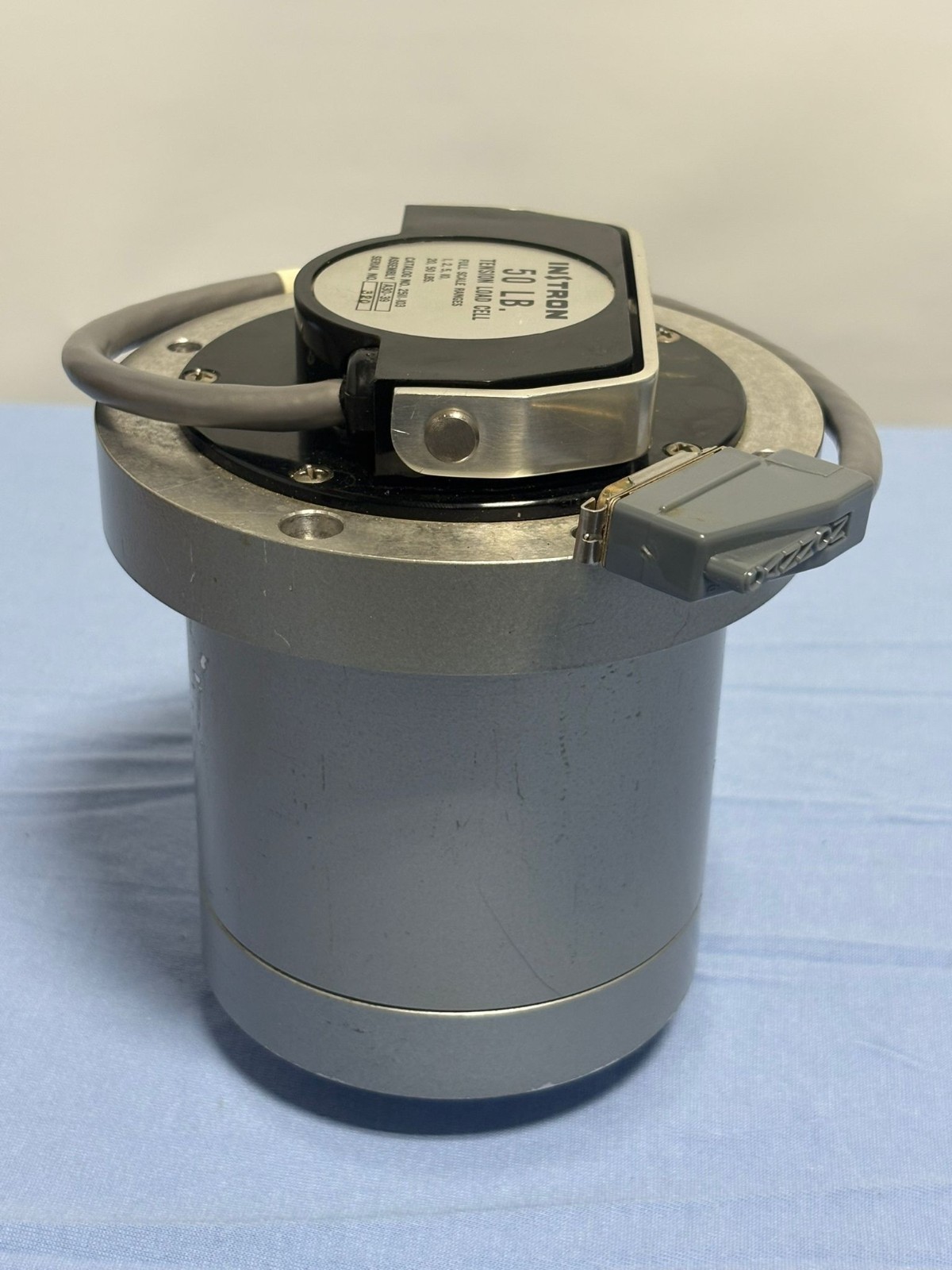INSTRON 50 LB. FS Ranges 1, 2, 5, 10, 20, 50 Tension Load Cell A30-39, 2511-103