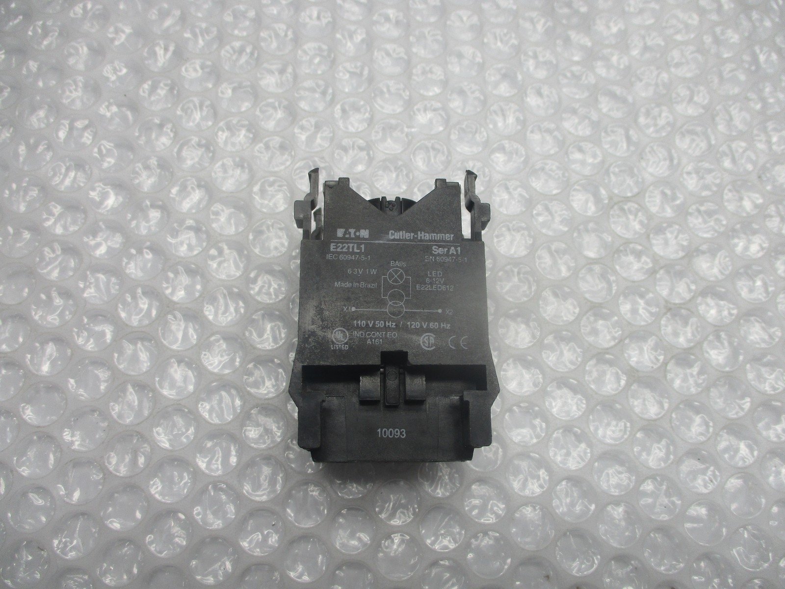 EATON E22TL1 SER. A1 CONTACT BLOCK NSNP