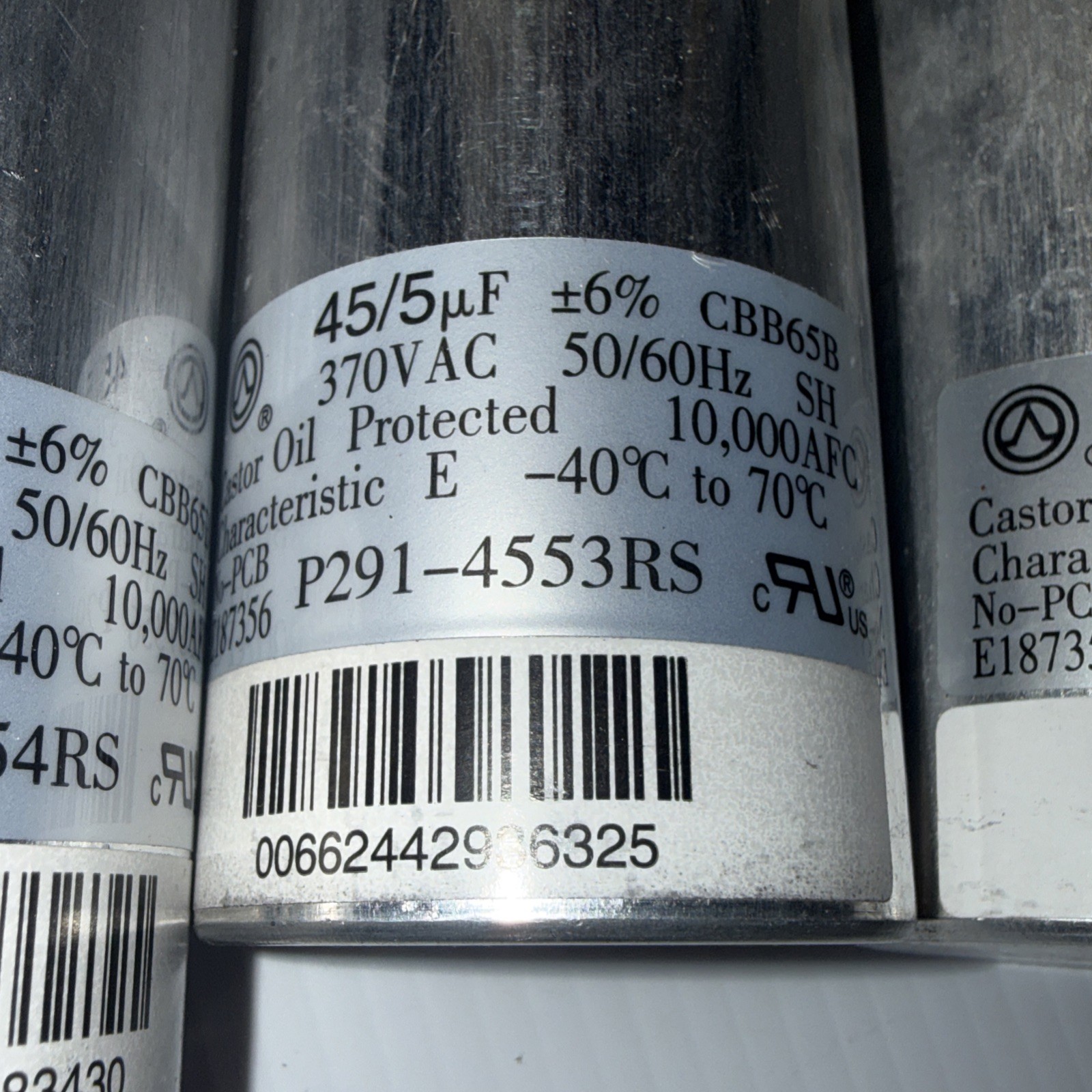NEW Totaline P291-4054RS 4553RS 3053RS Round Run Capacitor 45+5 MFD 440V 60Hz