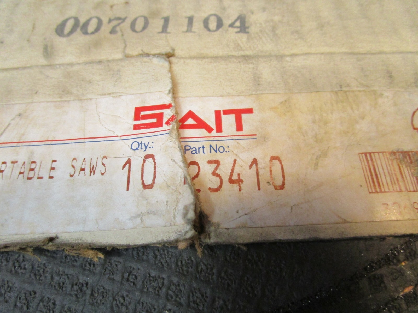 LOT OF 8 United Abrasives 23410, SAIT Wheel, 12″ x 1/8″ x 1, A24R Metal, A24R-BF