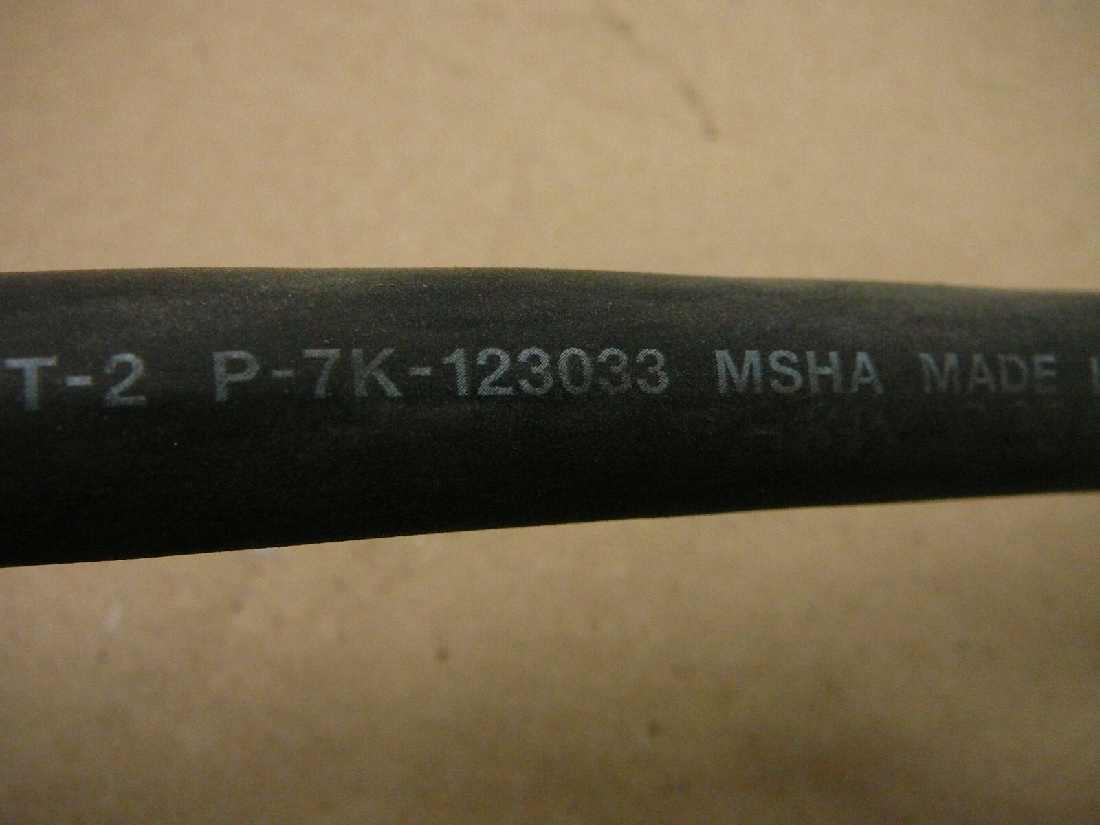 CAROL JACKETED CABLE 12/4 90C FT-2 P-7K-123033 MSHA 600V 39 FEET TOTAL LENGTH