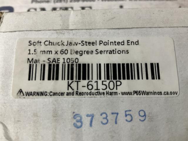NEW USST Soft Chuch Jaw Steel Pointed End – KT-6150P -1.5mmx60 Degree Serrations