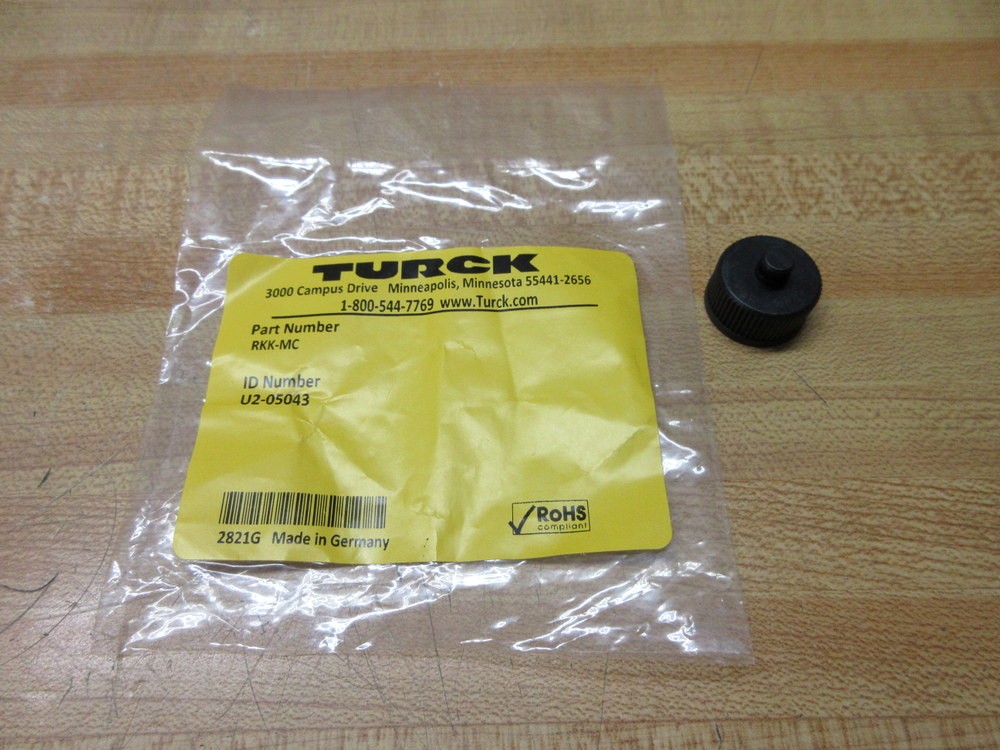 Turck RKK-MC Closure Cap U2-05043 (Pack of 4)