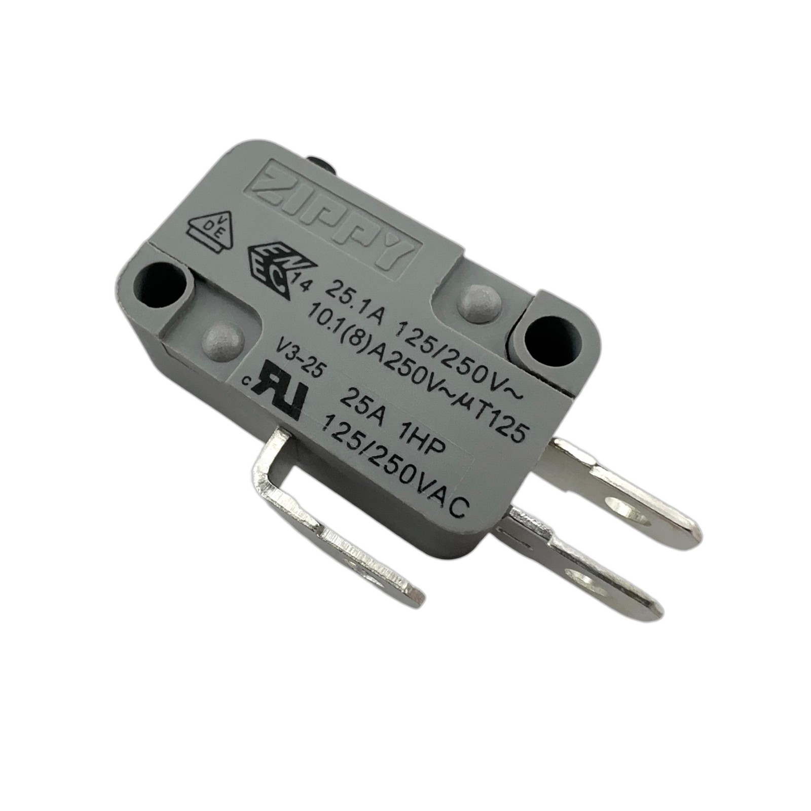2x ZIPPY V3-25S-00D3-Z Micro Limit Switch 3-Pins 25A 125/250VAC