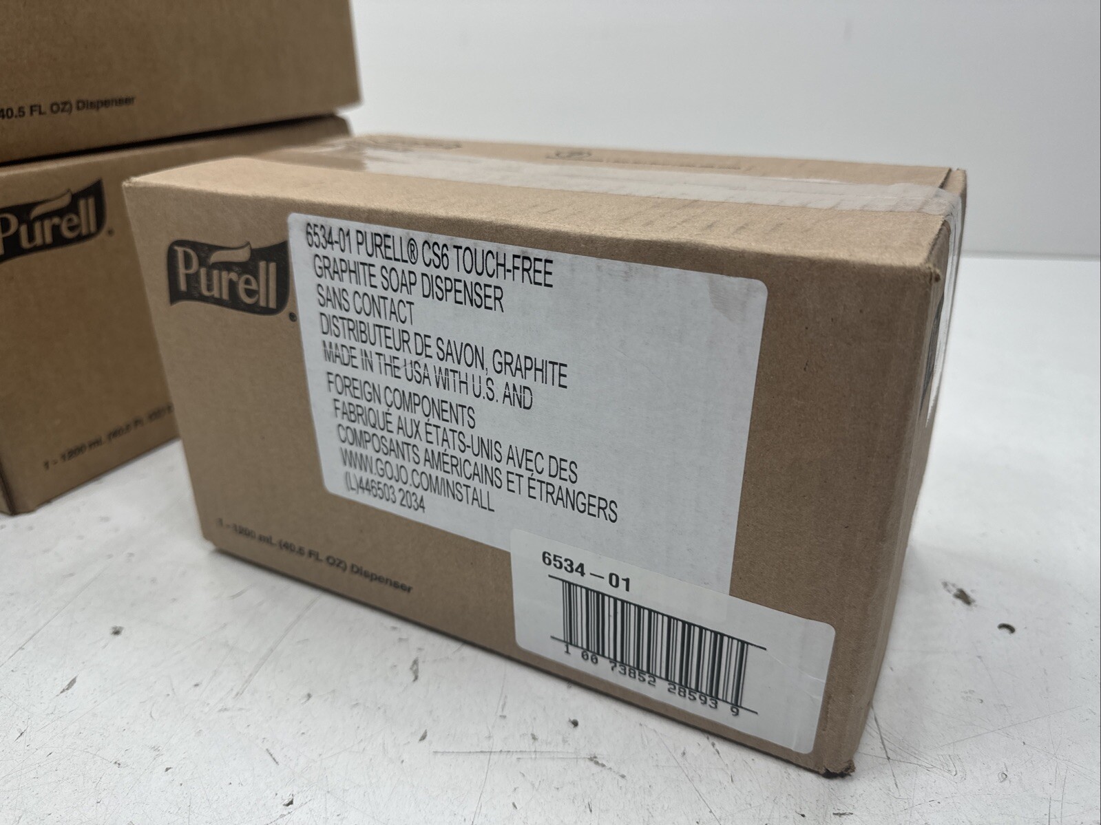 (Qty.5) Purell 6534-01 Touch-Free 1-1200mL Soap Dispensers