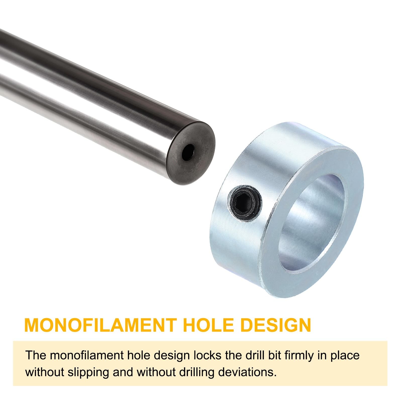 PATIKIL Bore 25 mm Shaft Collar 40 OD 16 Thickness, 25x40x16 mm, Silver