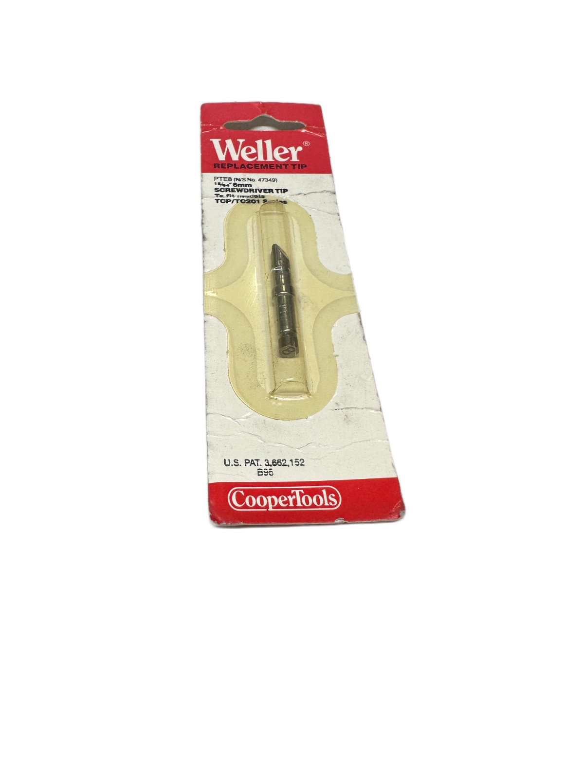 Weller PTE8, C443 15/64″ 6mm Screwdriver Soldering Iron Tip 🔥 Fast Shipping 🔥