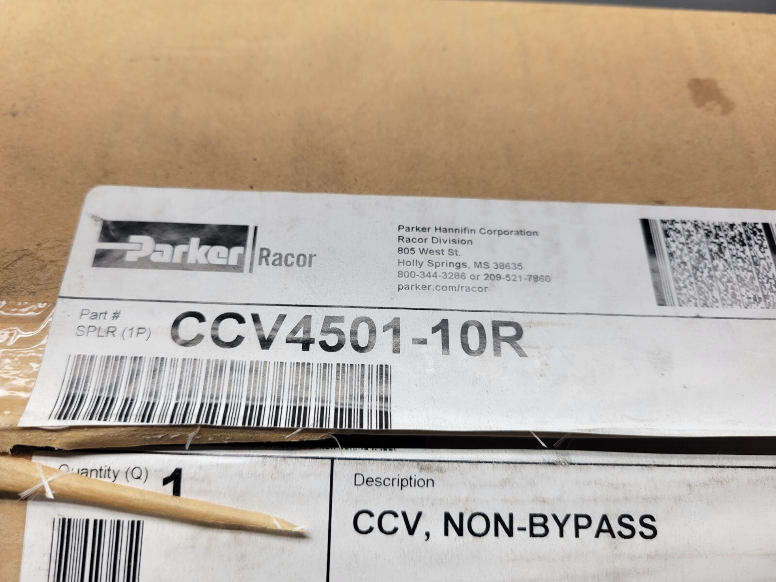 Parker CCV4501-10R Crankcase Ventilation System.