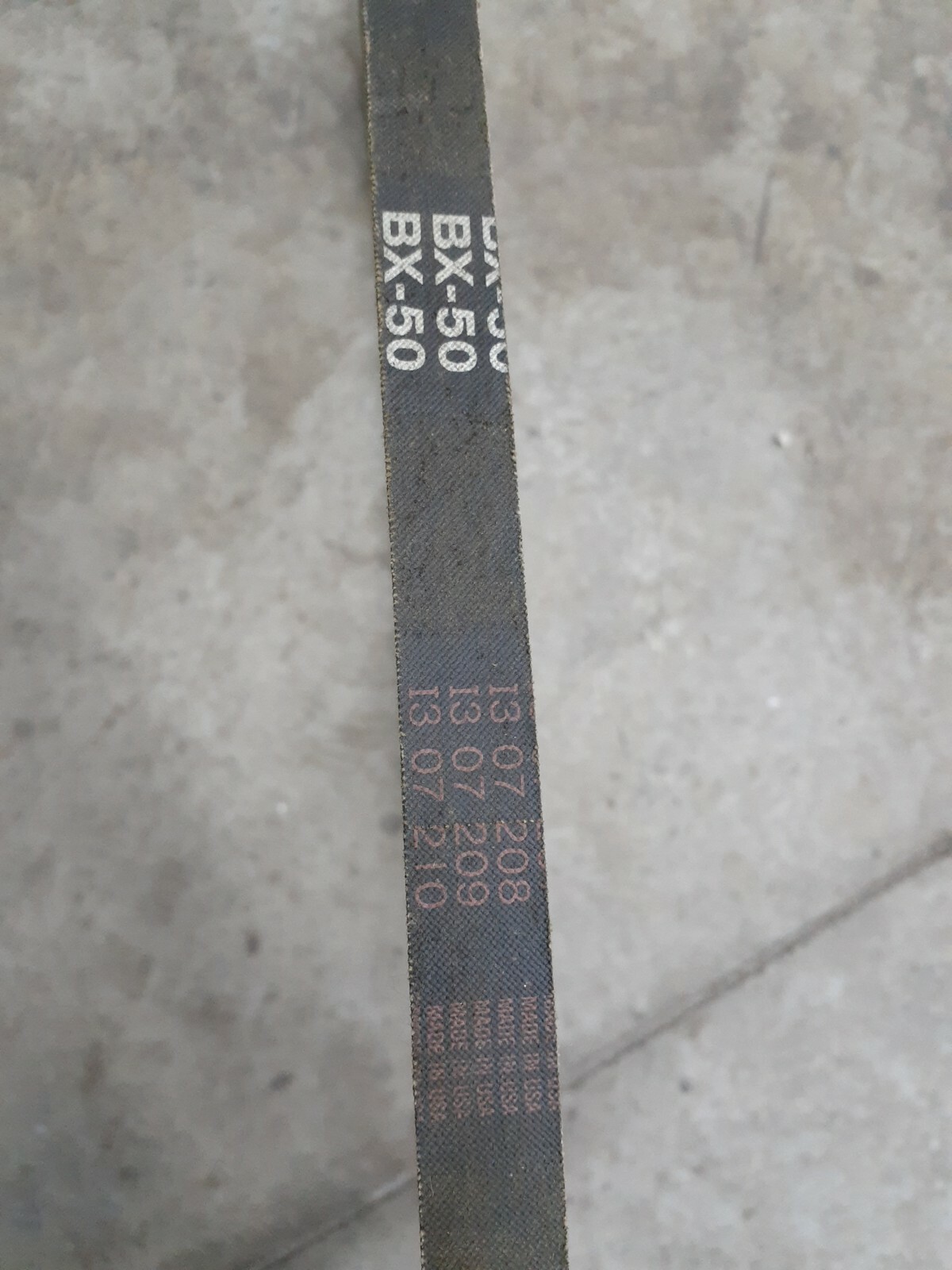 Powerflite Bx-50 V Belt No Card