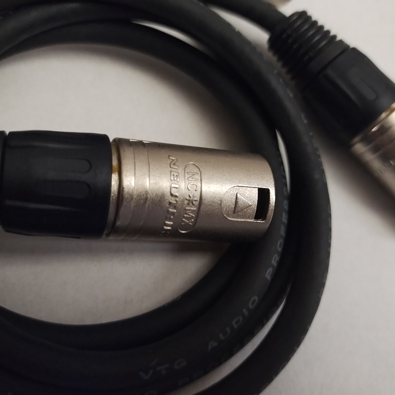 Set of 3 NEUTRIK 3 Pin Male 3 Pin Female 3 MX Cable 4ft-5ft-15ft Made in USA