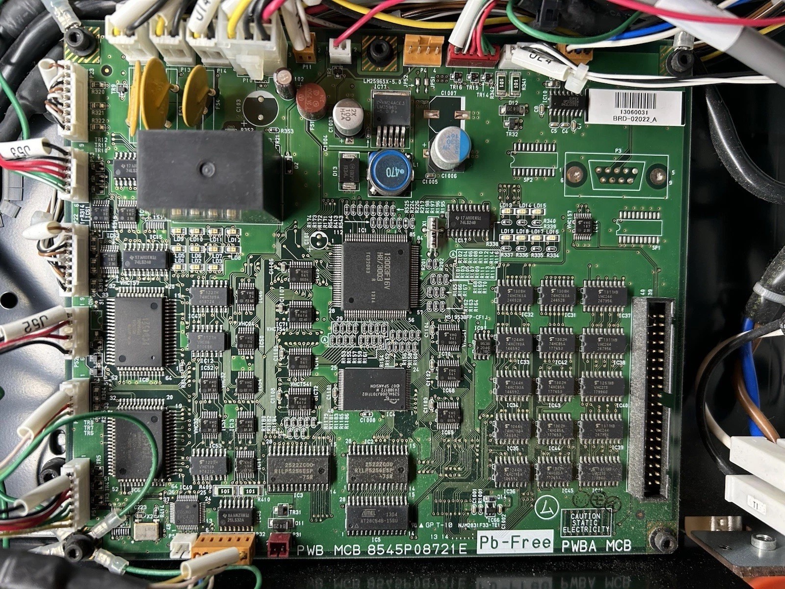 STRATASYS BRD-02022_A PWB MCB 8545P08721E PB-FREE PBWA MCB MOTION CONTROL BOARD