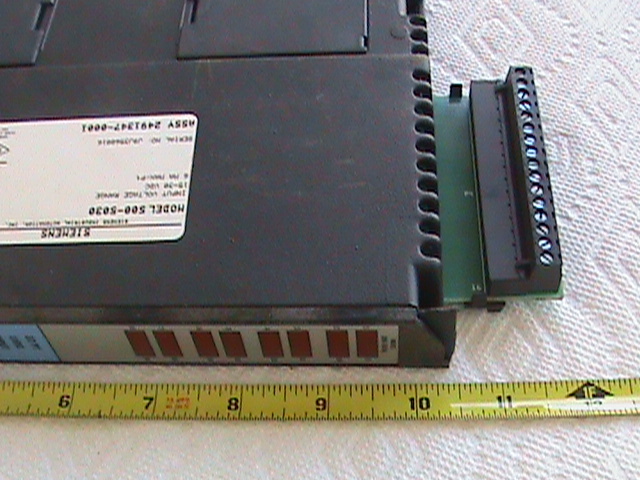 Siemens 500-5030 32 PT LVDC Input Assy 2491347-0001