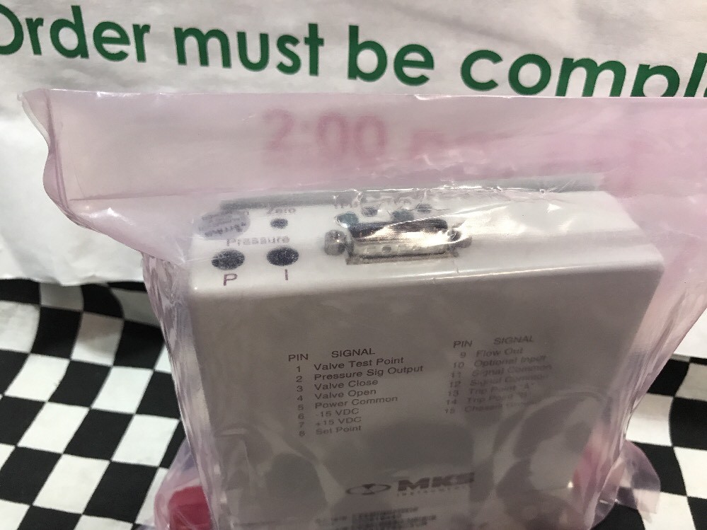 MKS Type 649 Mass Flow Controller 649A12T53C3VR, N2, 5000 SCCM, 100 TORR #1374B4