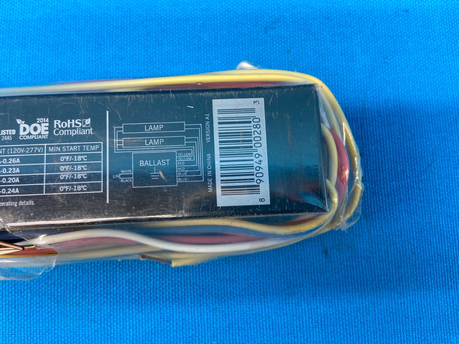 Keystone KTEB-240-UV-TP-PIC Outdoor Electronic Ballast Rapid Start 120-277V