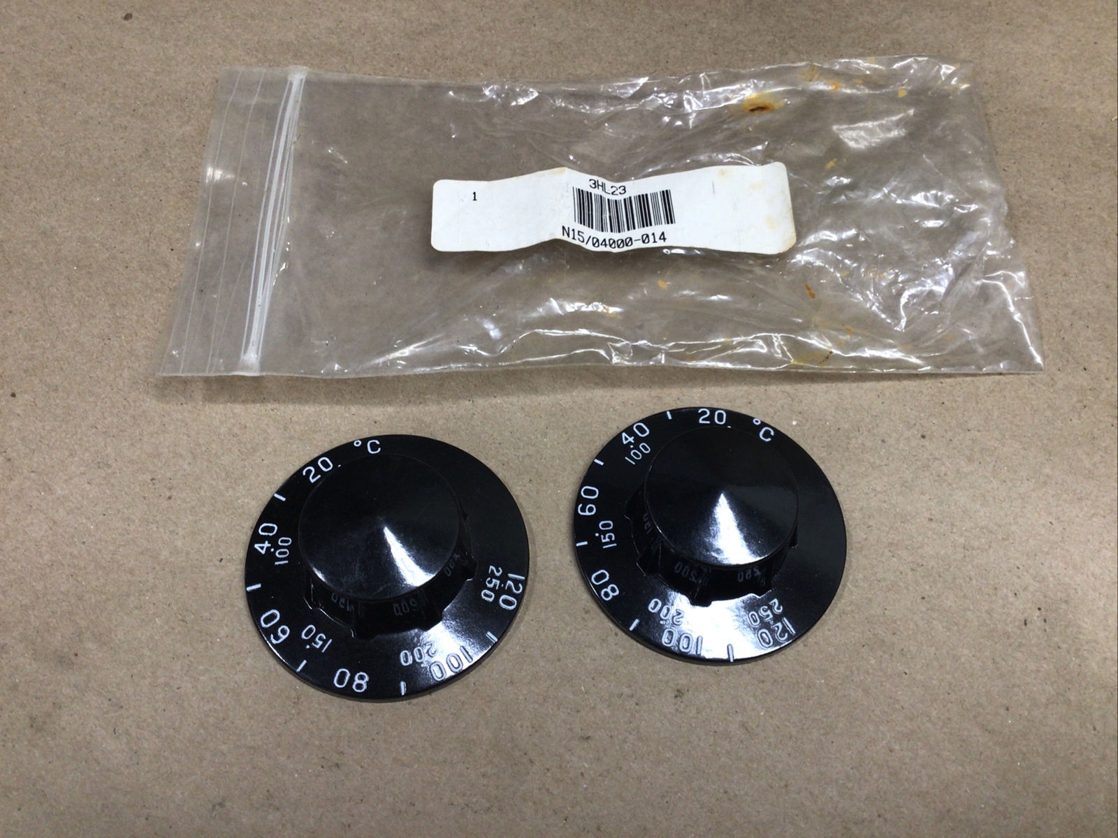 Vulcan N15/04000-014 3HL23 Knob Lot of 2 #1279c5