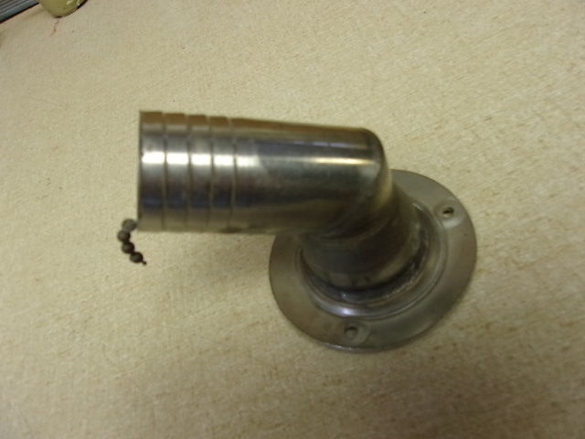 Threaded Waste Flange 1-3/4″ Angled Inlet 1-1/4″ x 1-1/2 x 5-1/2″ *FREE SHIPPING