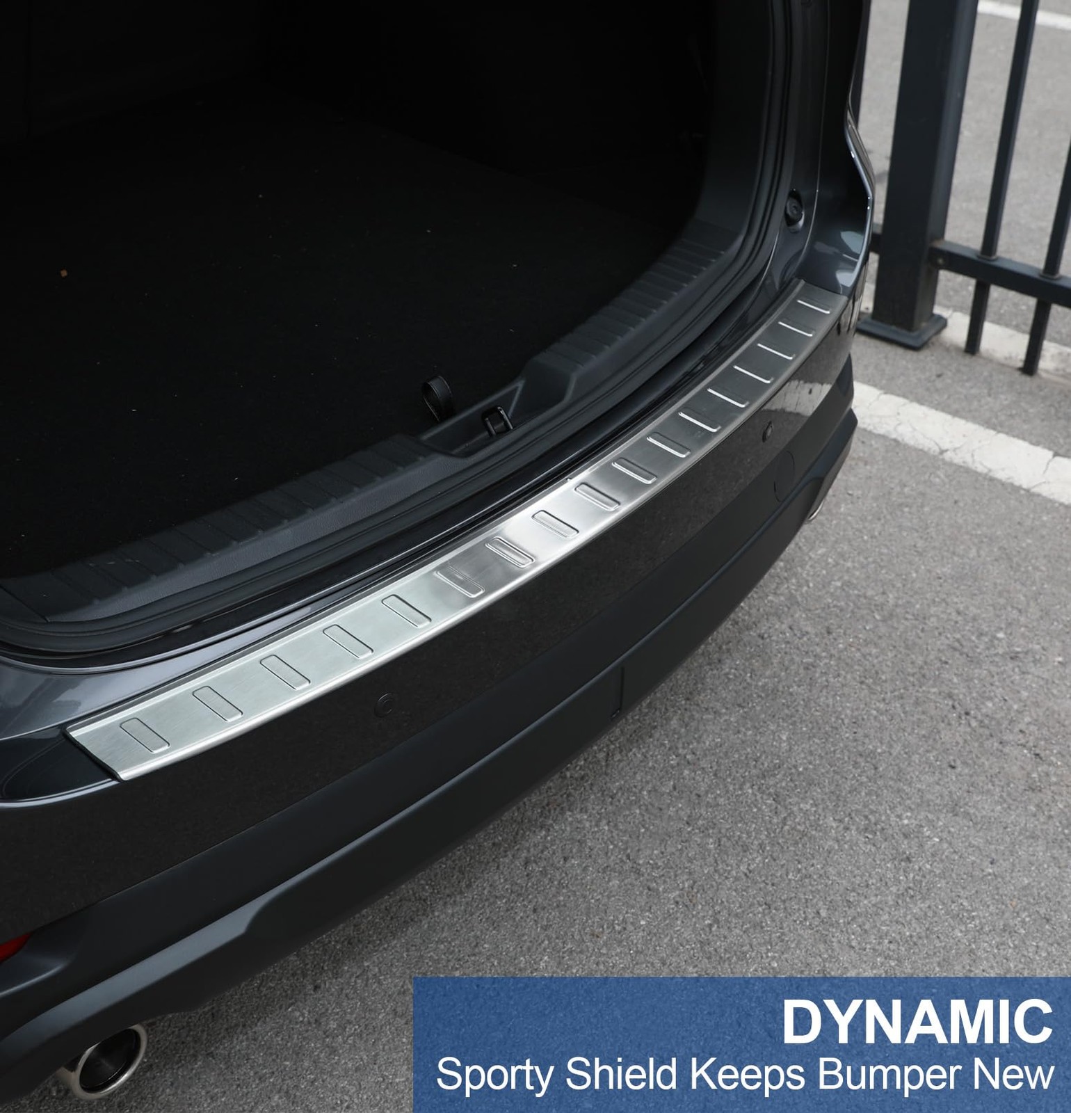 Birbenben Rear Bumper Guards for 2017-2025 Mazda CX-5, 304 Stainless Steel Ma…