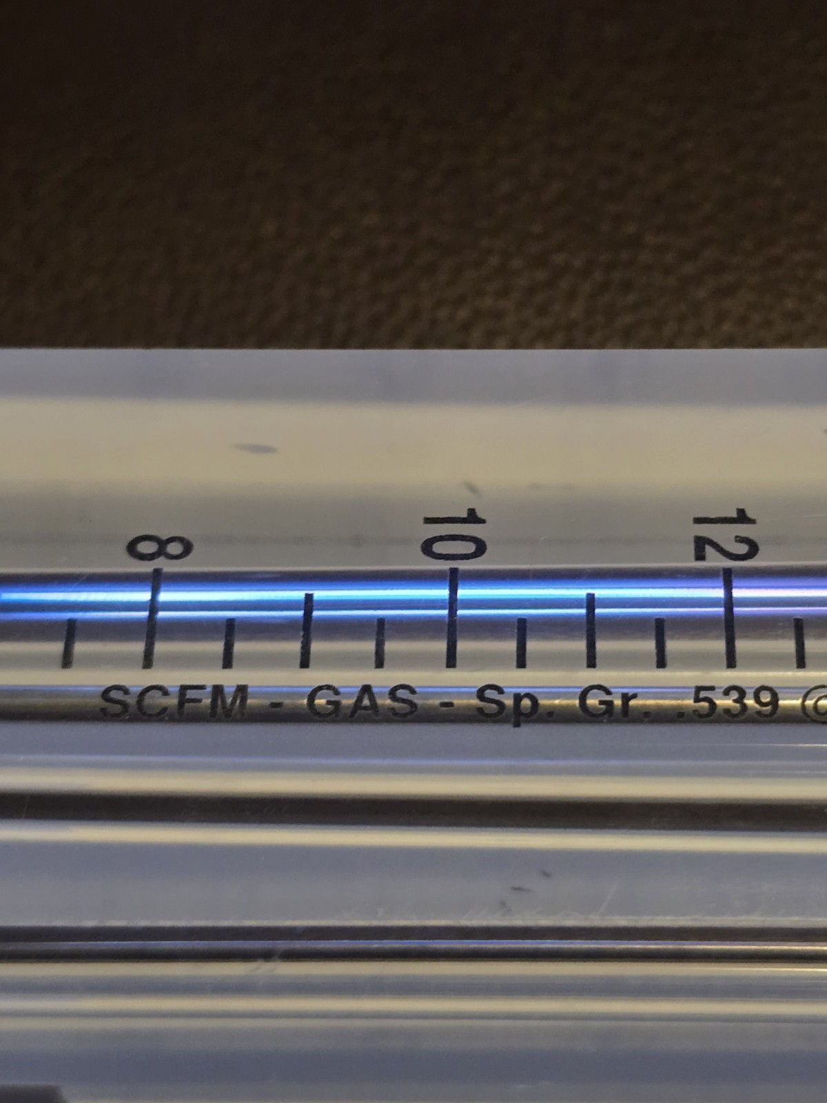 KING INSTRUMENT CO 7510217A05 FLOW METER 100 °F 100PSI Rotameter New
