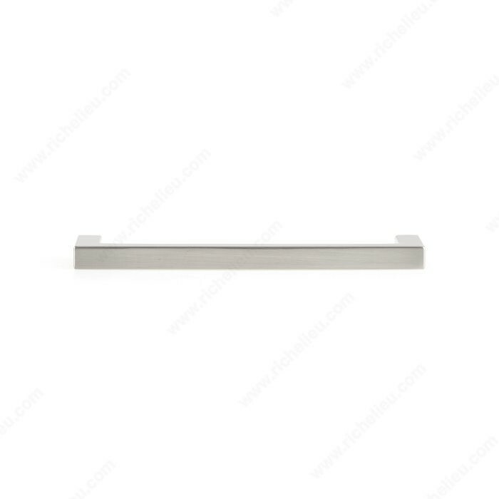 Lot of 10 Richelieu Contemporary Metal Pull 128mm Brushed Nickel BP873128195