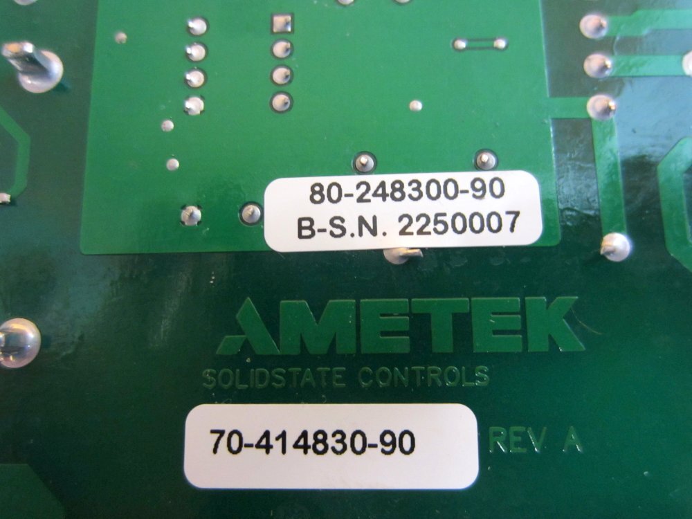 Ametek 80-248401-90 Ferro INV-ST/SW Interface Board 70-414830-90