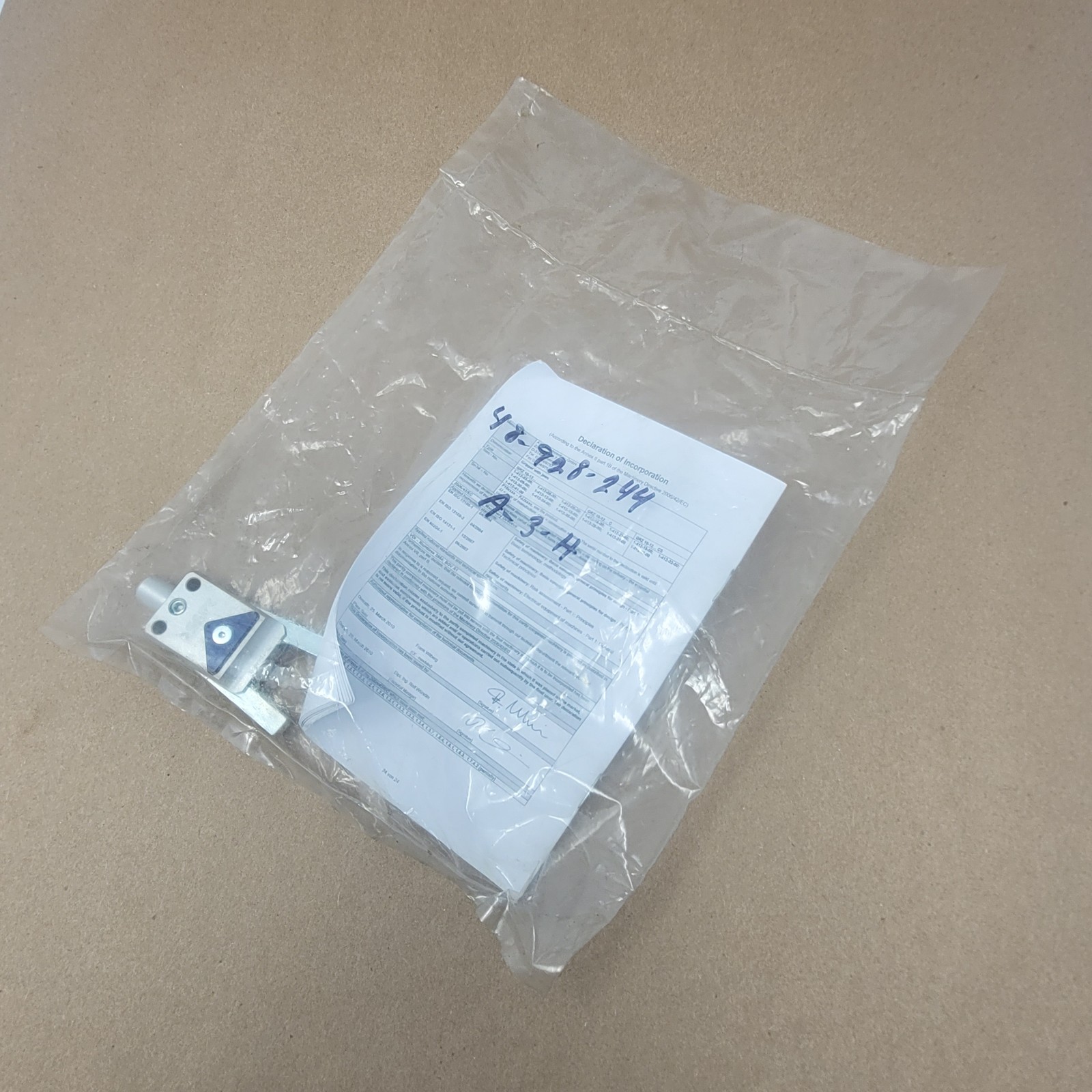 ASS Automation 1-412-09-00 Sprue Gripper, B-15443-G, GRZ 10-12A1 – NEW