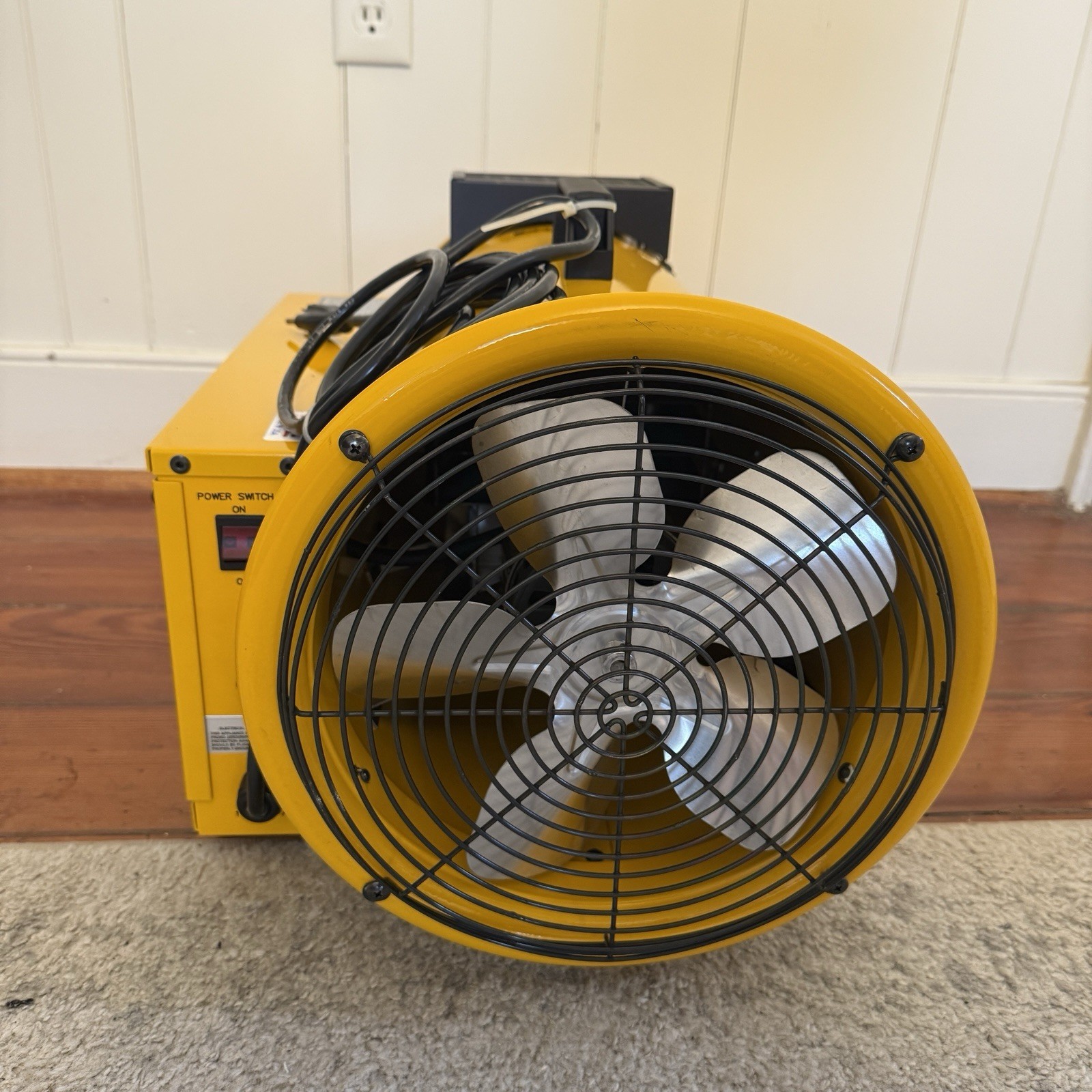 Pelsue 1590 Propane Heater Axial Blower 45,000 BTU 120V New Open Box TESTED