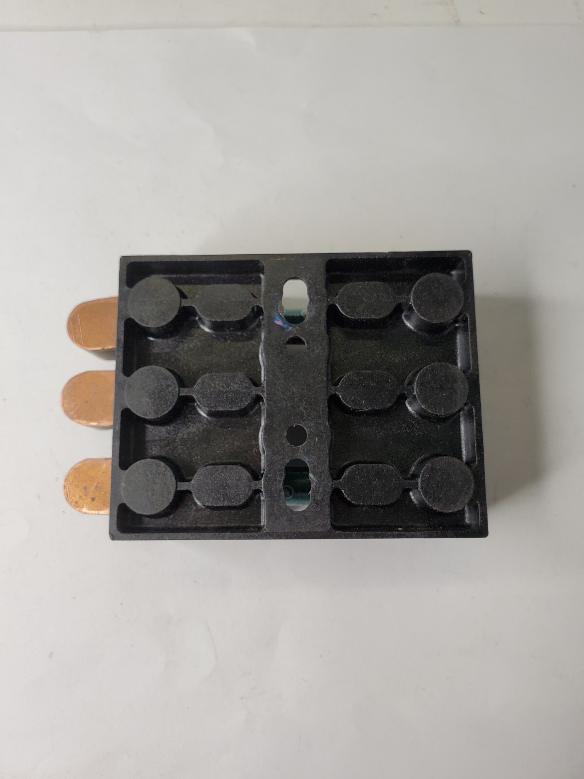 BUSSMANN FUSE BLOCK BM6033SQ M60030-3SQ 30A 600V TRON FNQ-30 FUSES 500VAC