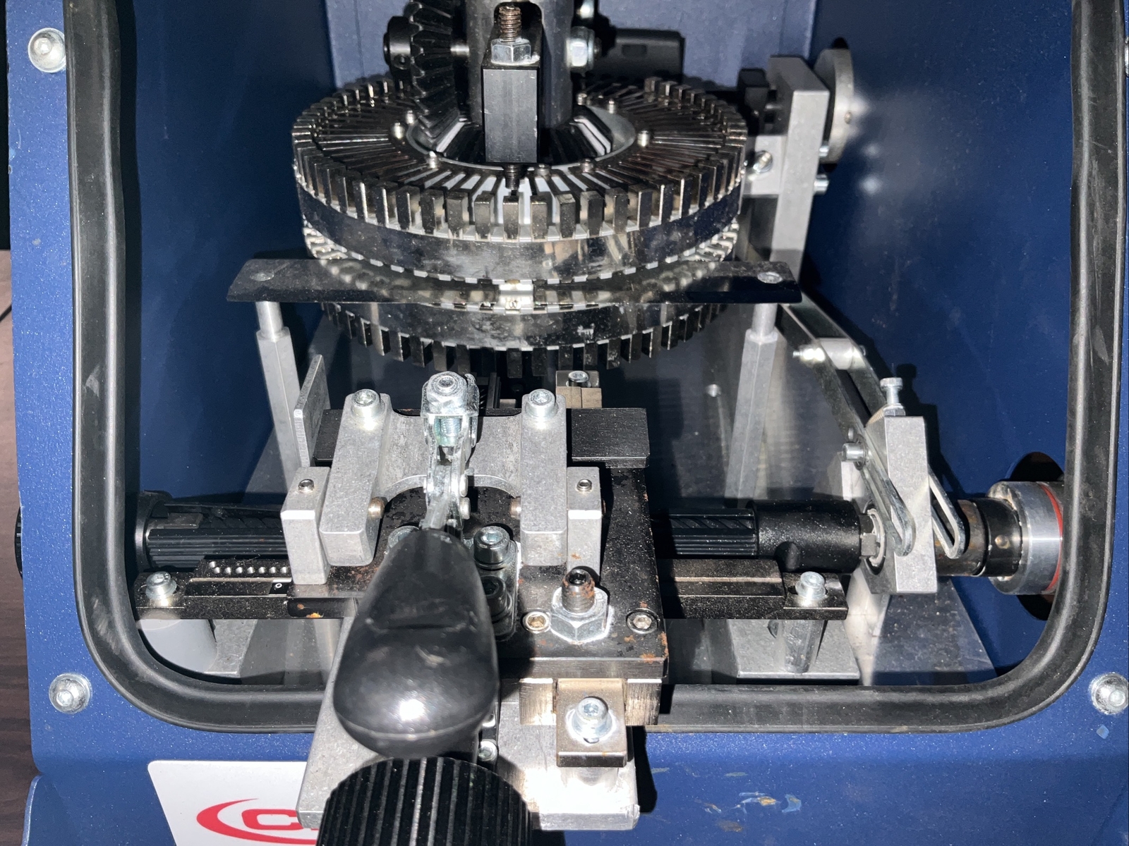 CIM HE M10 Military Dog Tag Embossing Machine Working