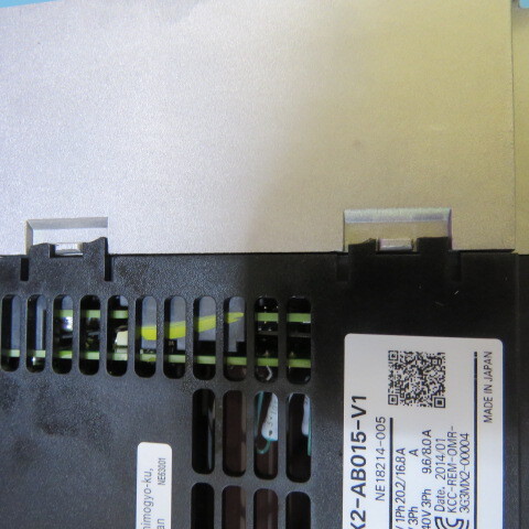 OMRON CORP 3G3MX2-AB015-V1 Qty of 1 per Lot Ac Drive Motor, 1, 1.5Kw, 1 Khz, Co