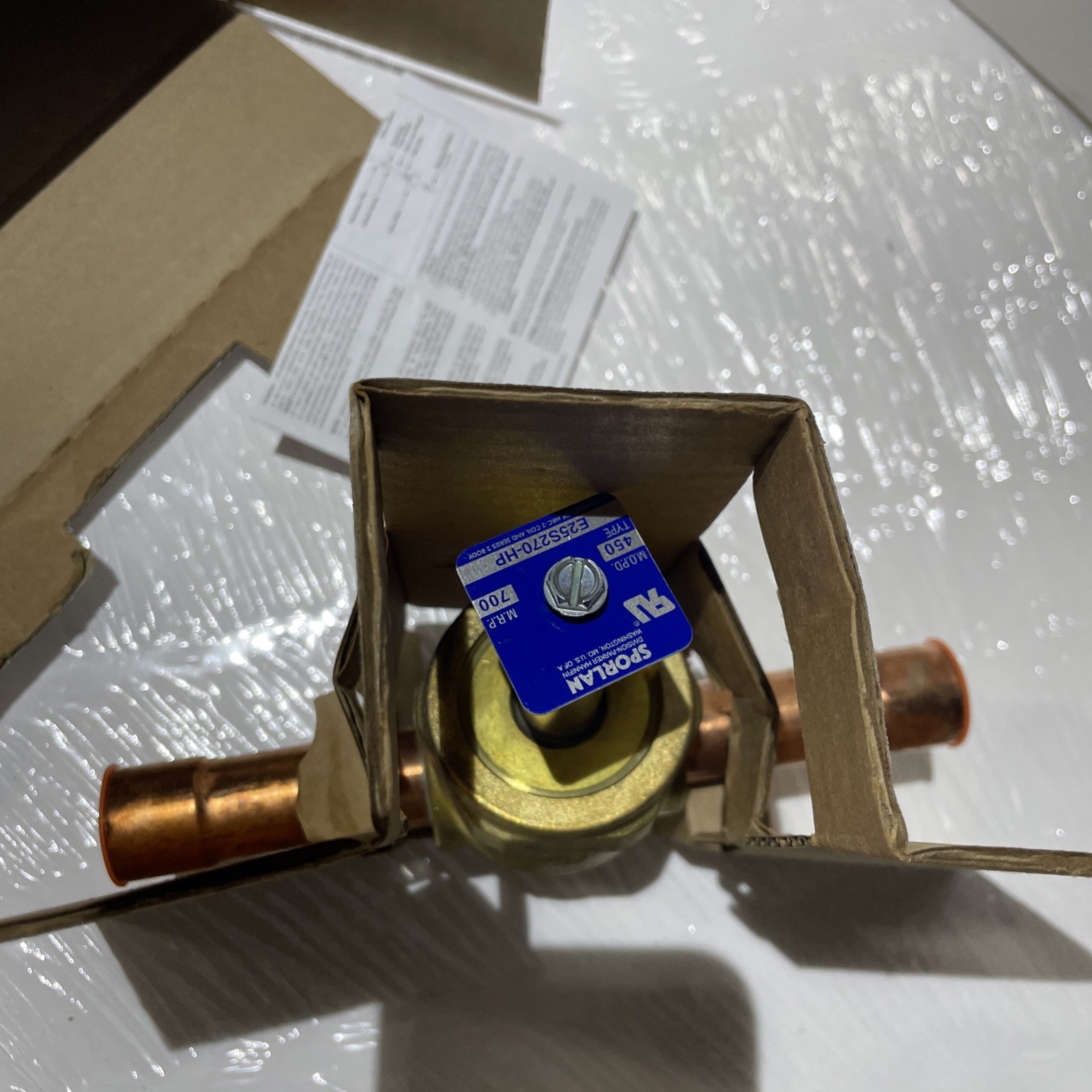 Sporlan E25S270-HP 4089-00 Solenoid Valve