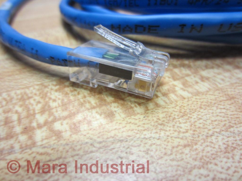 FMC 545E 10BL 10ft Cat 5 Patch Cable LAN Ethernet (Pack of 5)