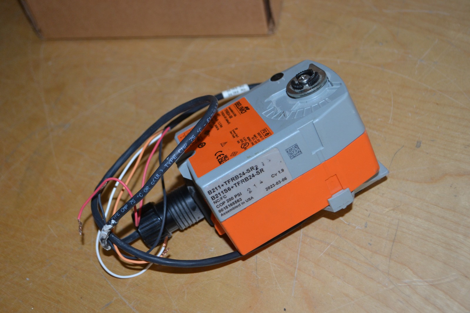 2 ~ Belimo ~ TFRB24-SR ~ Valve Actuator, Spring return, AC/DC 24V ~ Used