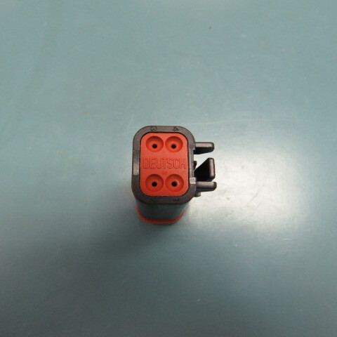 DEUTSCH DT06-4S-P012 Qty of 20 per Lot 4 position Rectangular Connectors – Ho