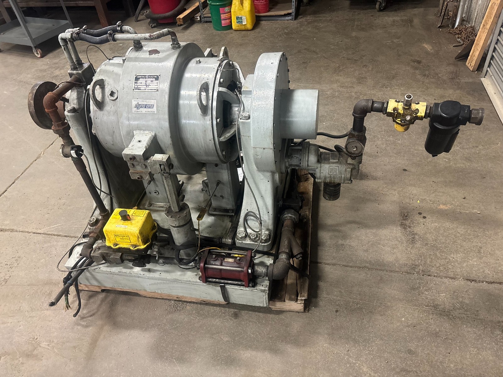 GE 1G749 500 HP DYNAMOMETER 2500 to 8000 RPM