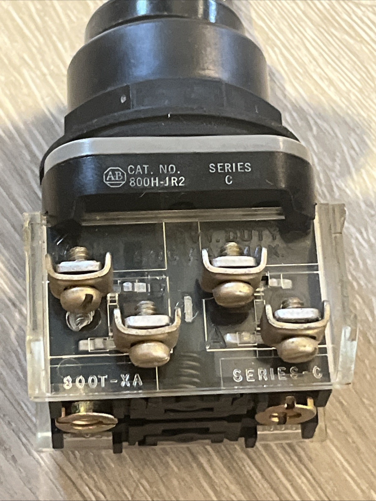 Allen Bradley 800H-JR2B Selector Switch 800HJR2B Series C