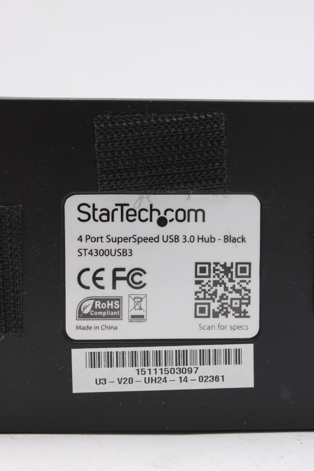 StarTech ST4300USB3 4-Port SuperSpeed USB 3.0 Hub
