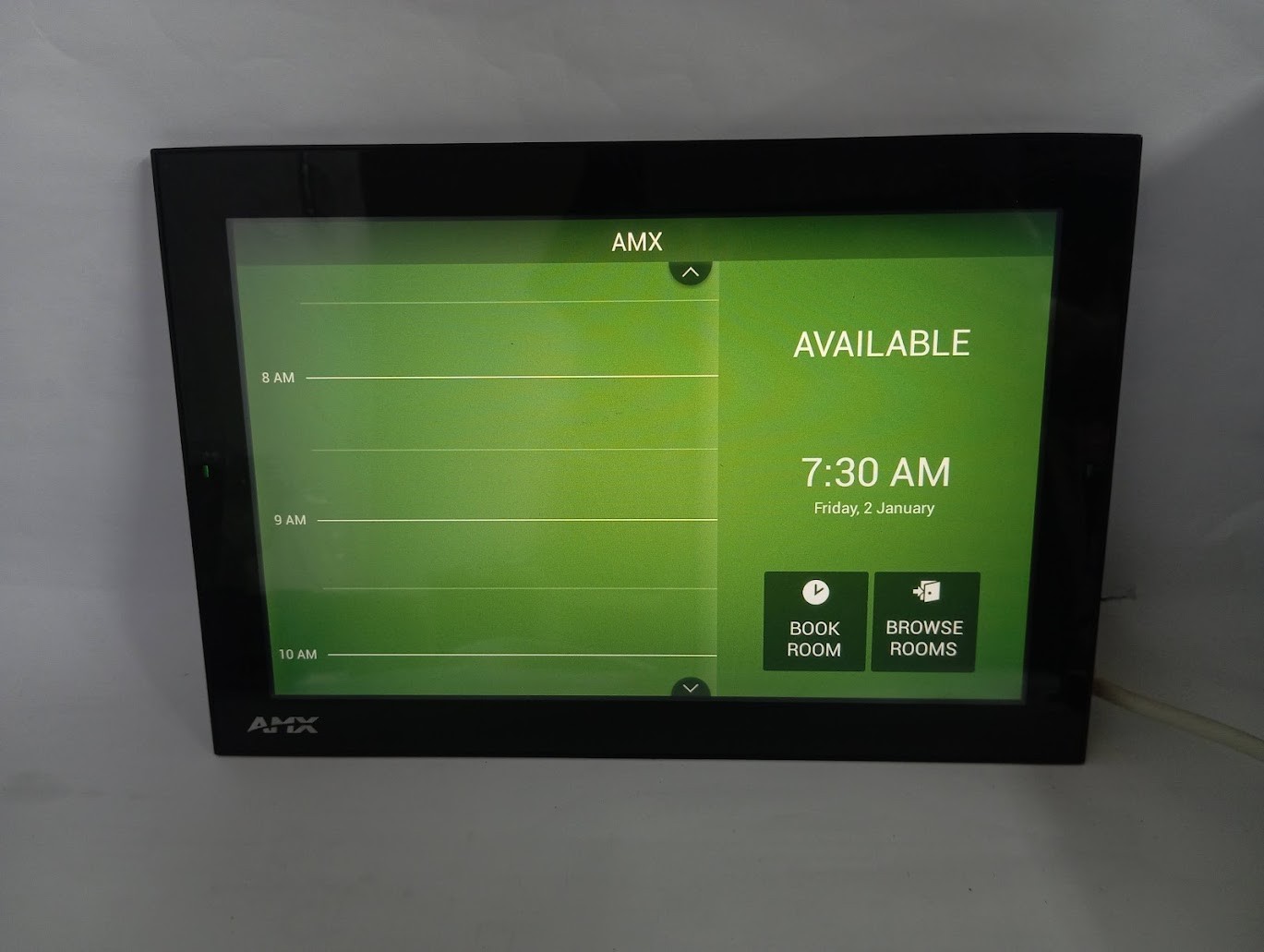 AMX FG2265-40 Touchpanel Acendobook RoomBook Scheduling Panel RMBK-1001 Harman