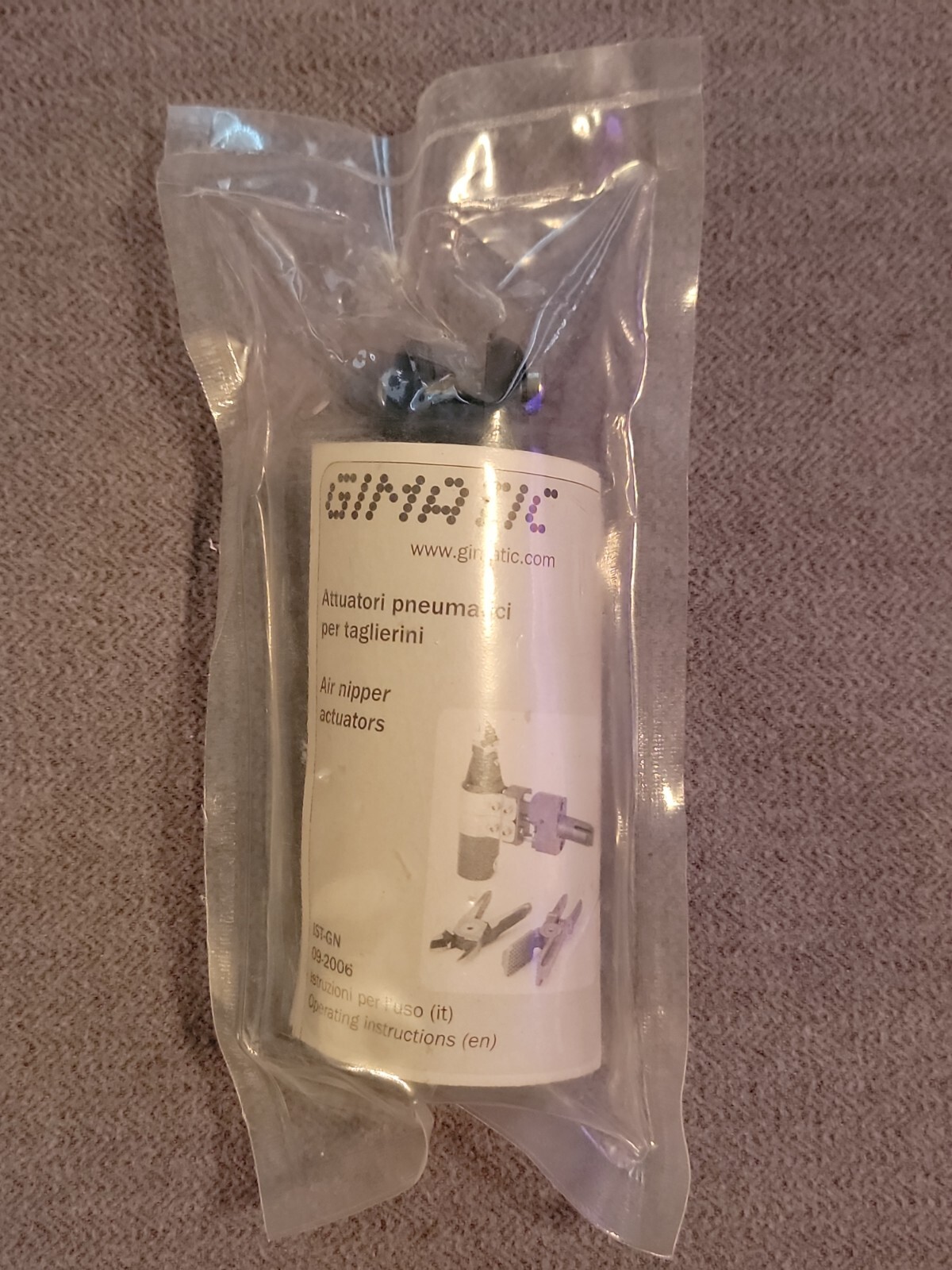 GIMATIC Round Body Air Nipper Actuators GN-20 / L2240 / 1904 Brand New & Sealed