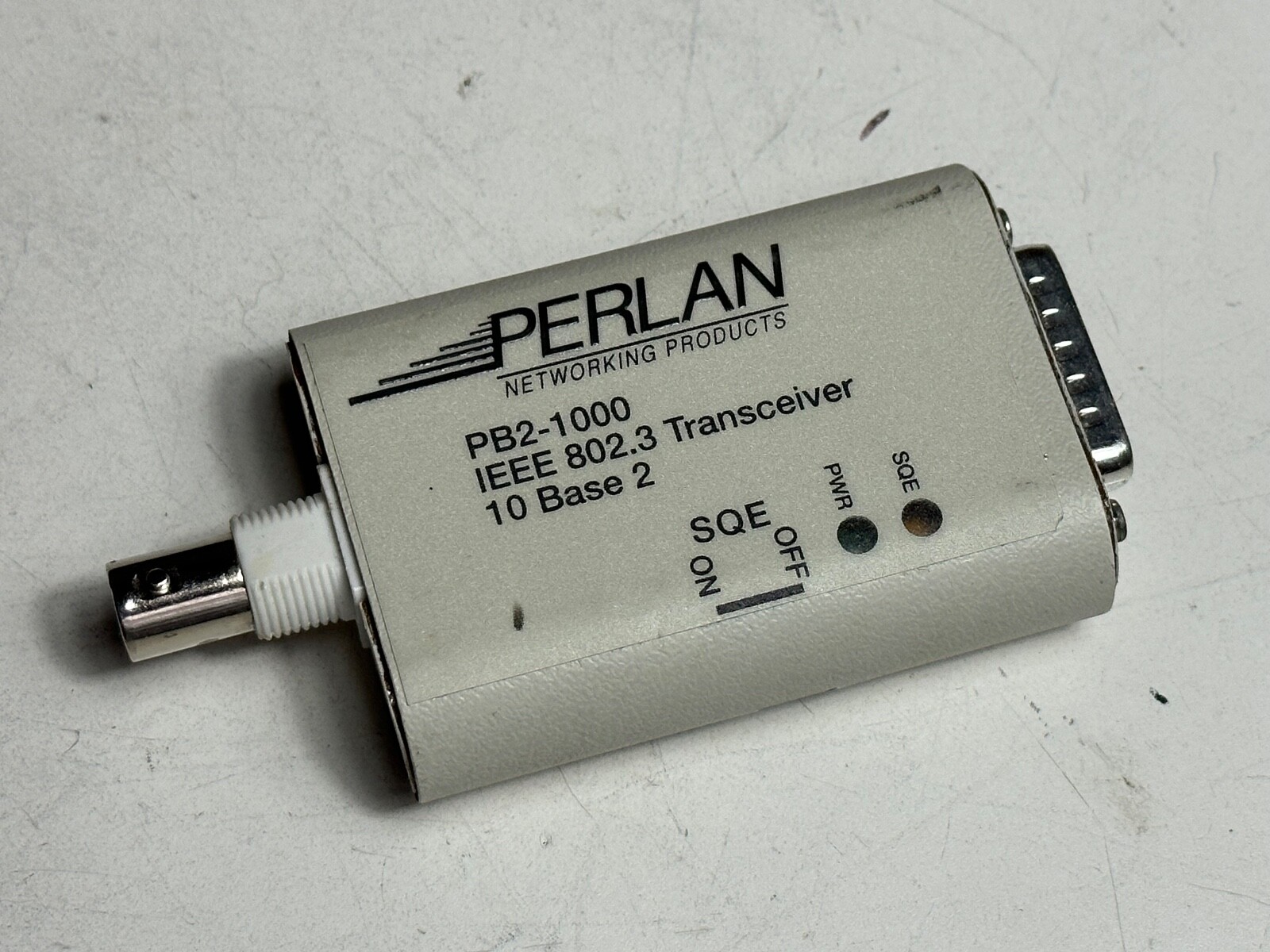 Perlan PB2-1000 IEEE 802.3 Transceiver 10 Base 2