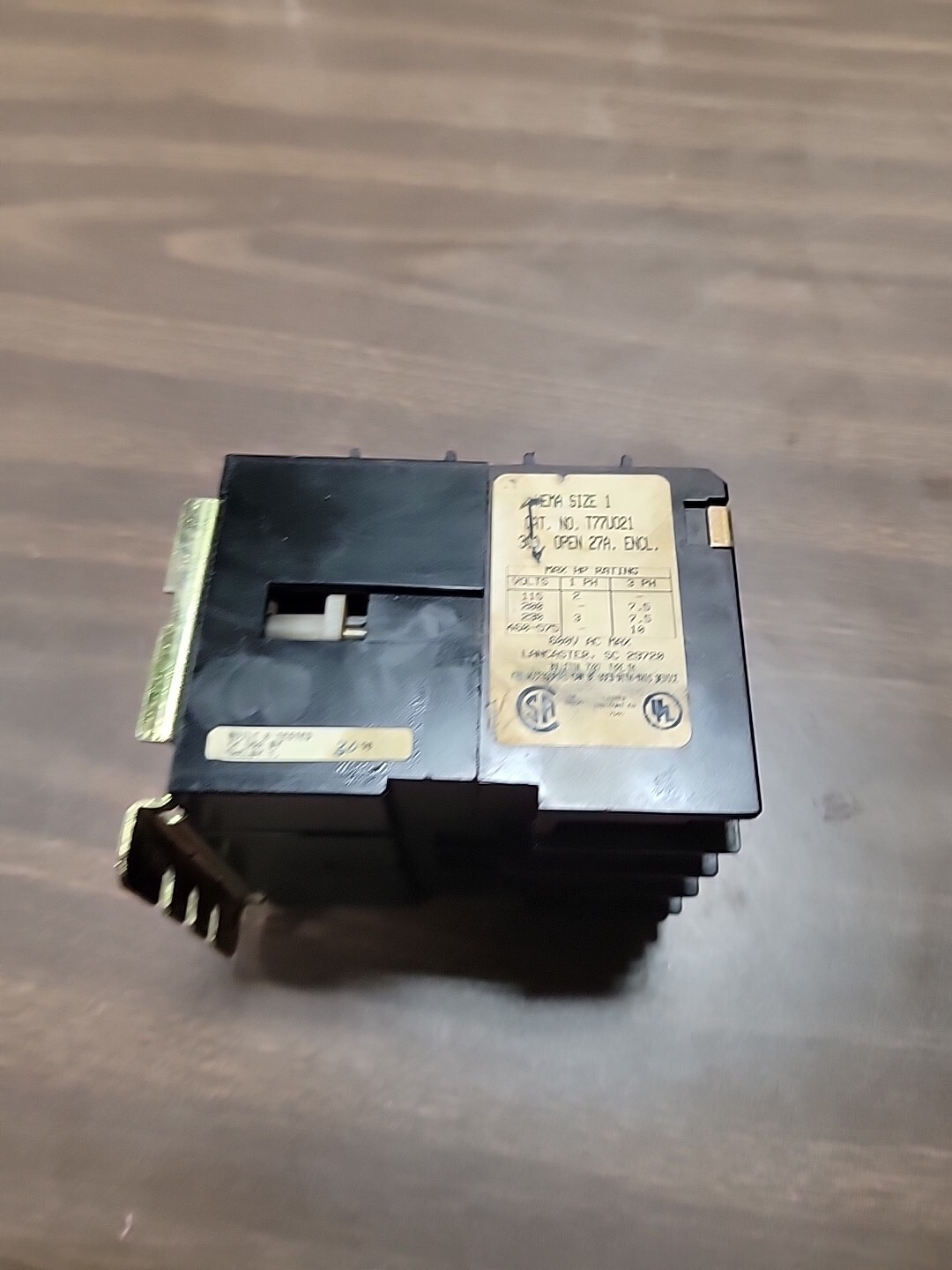 Sylvania 30 Amp Contactor T77U021 Joslyn Clark 120v Coil