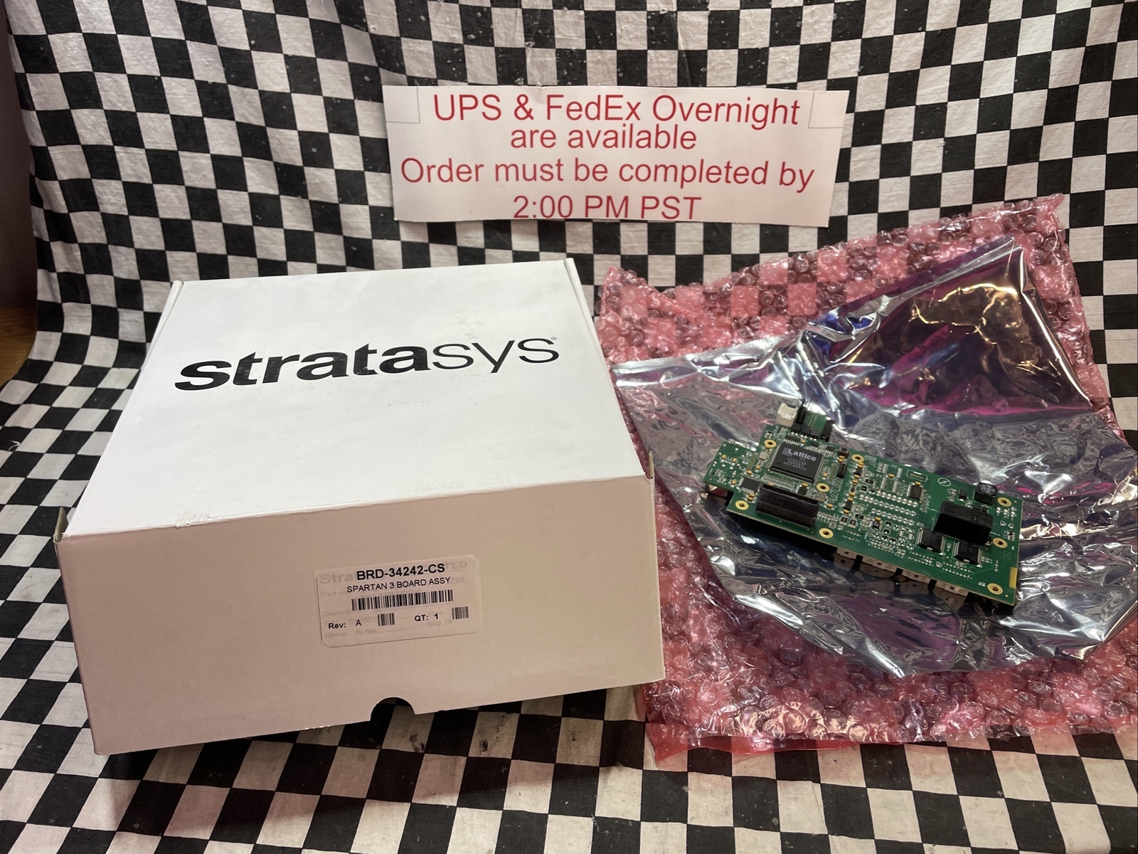 Stratasys BRD-34242-CS, BRD34242CS, SPARTAN 3 BOARD ASSY, SHIPSAMEDAY