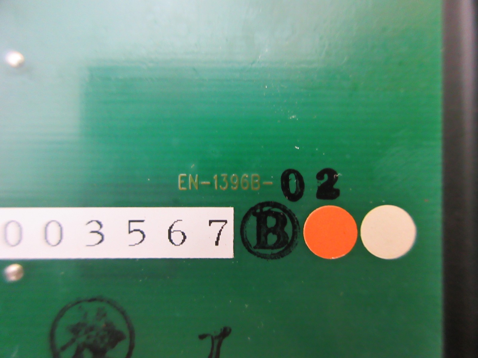 HITACHI SEIKI HT23J CNC LATHE MAIN OPERATOR CONTROL PANEL EN-1396B-02