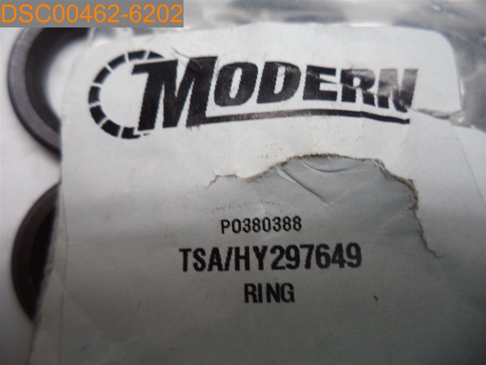 Qty=8: Modern PO380388 Ring TSA/HY297649 SO308817