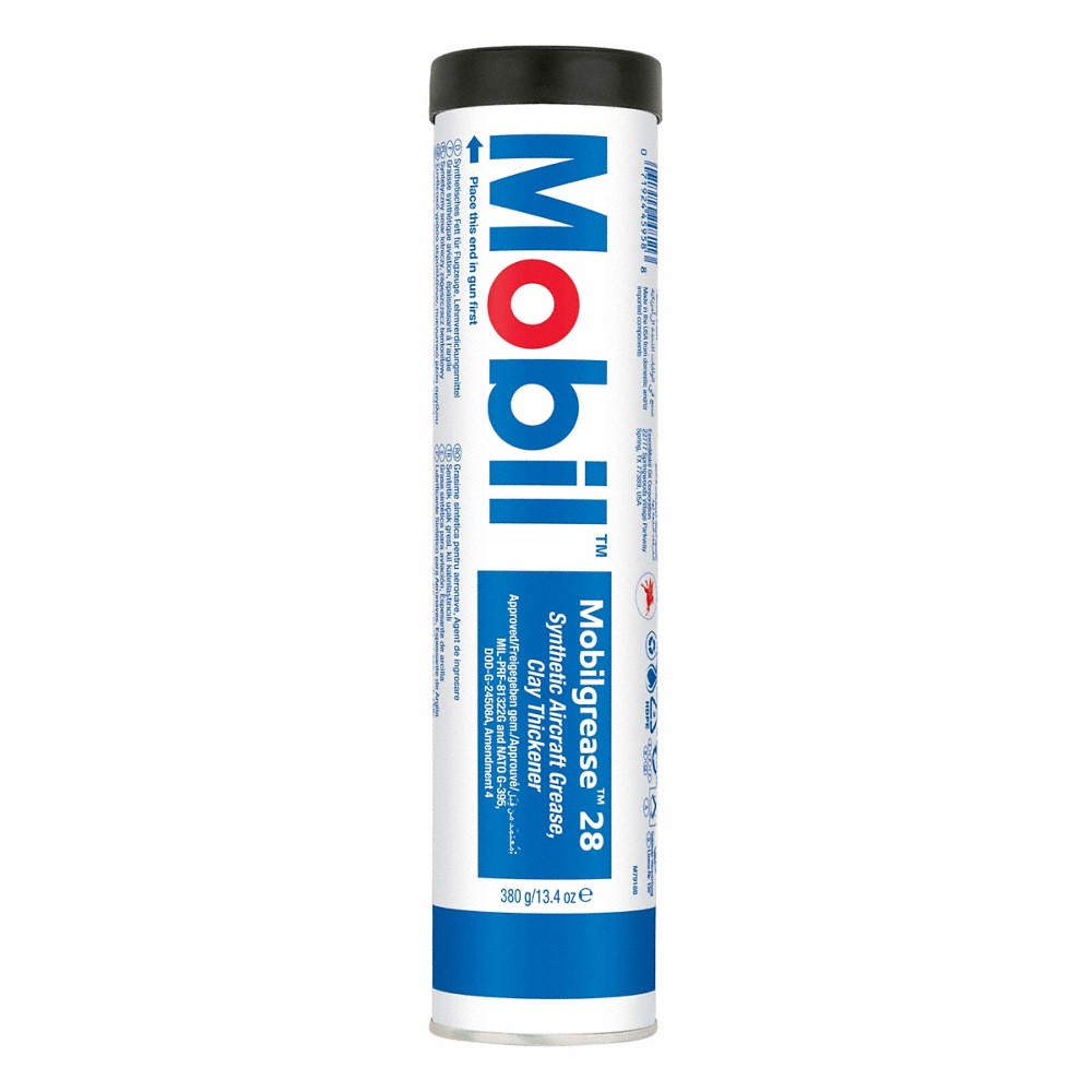 MOBIL Multipurpose Grease,13.4oz,Cartridge 832UL3