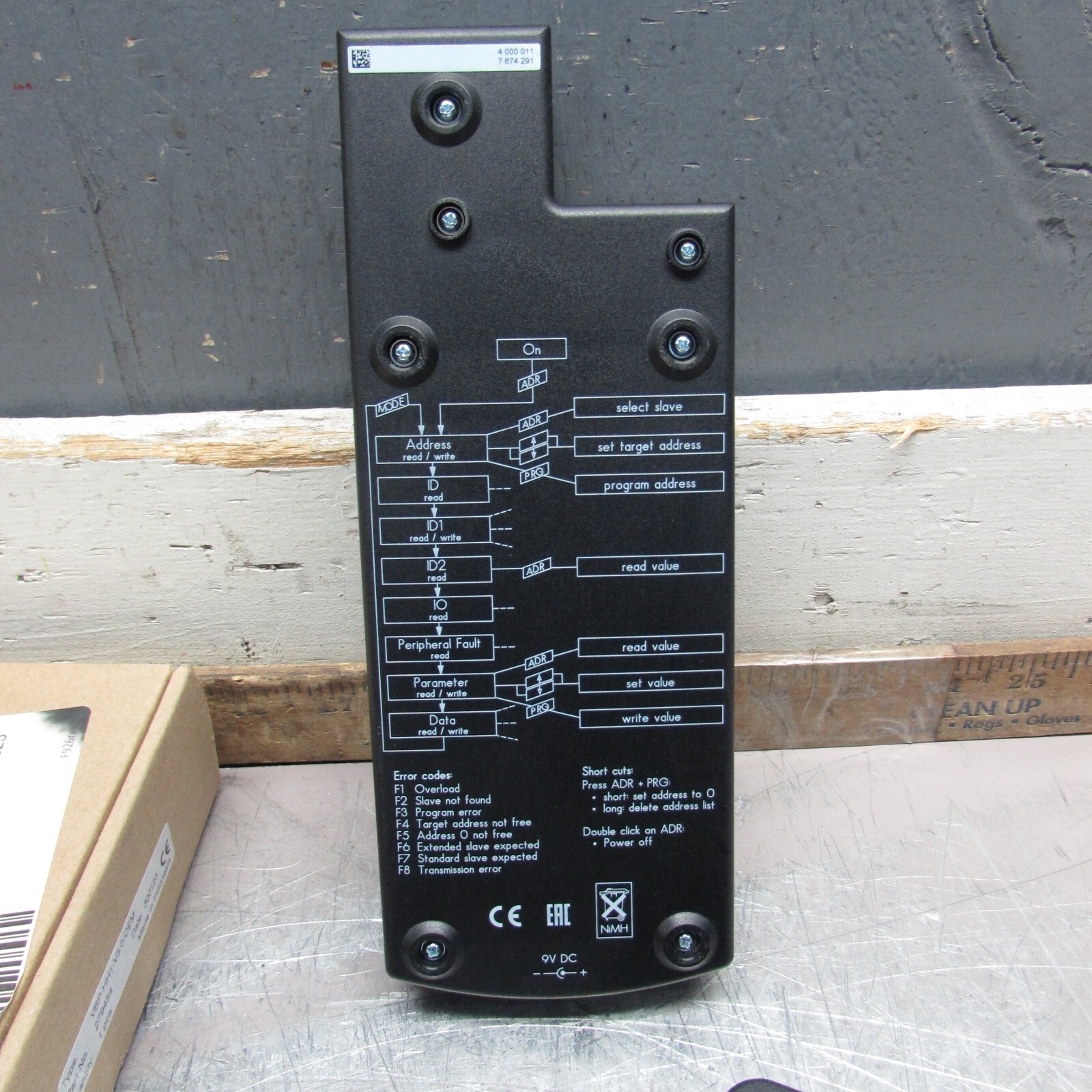 NEW! StoneL PG460002A , HANDHELD AS-INTERFACE, 9vdc, NEW IN BOX! MAKE OFFER!