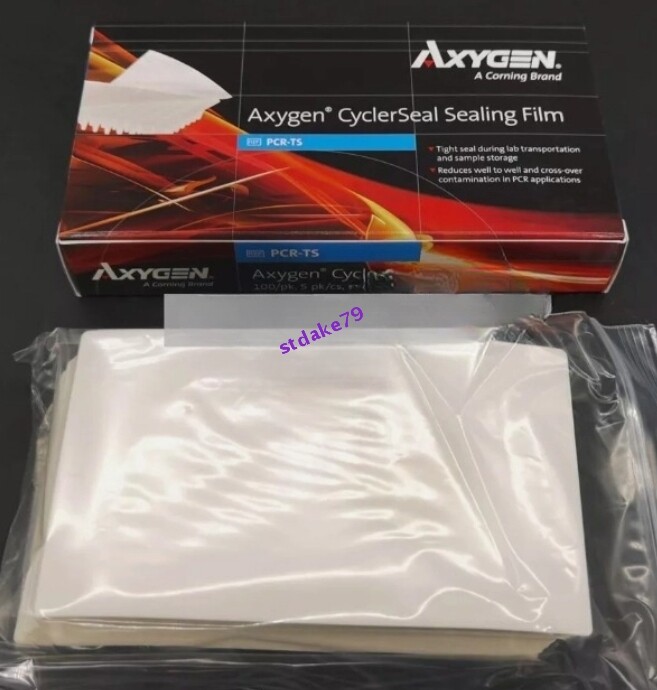 For AXYGEN PCR transparent sealing film PCR-TS 100 sheets/box