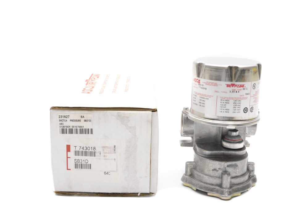 ASCO SB31D 125/250VAC 5A NSMP